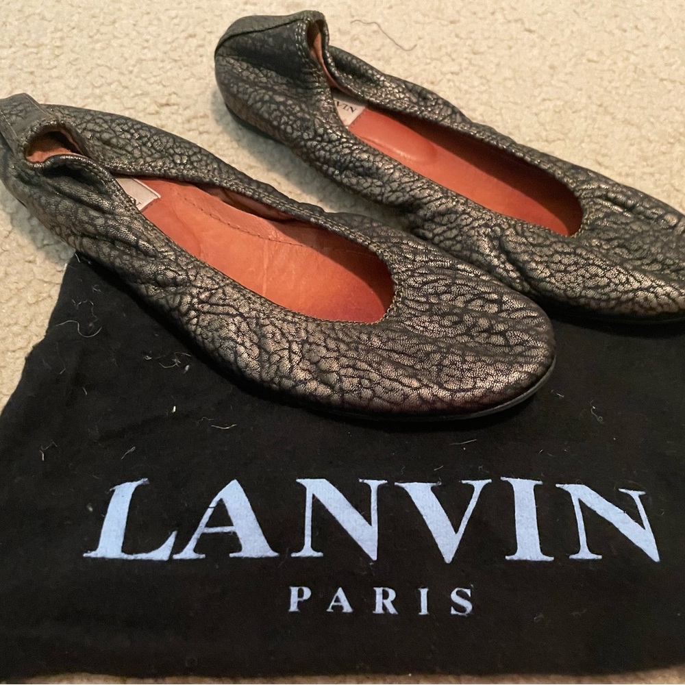Lanvin Ballerina Flat Sz 39.5/ 9.5